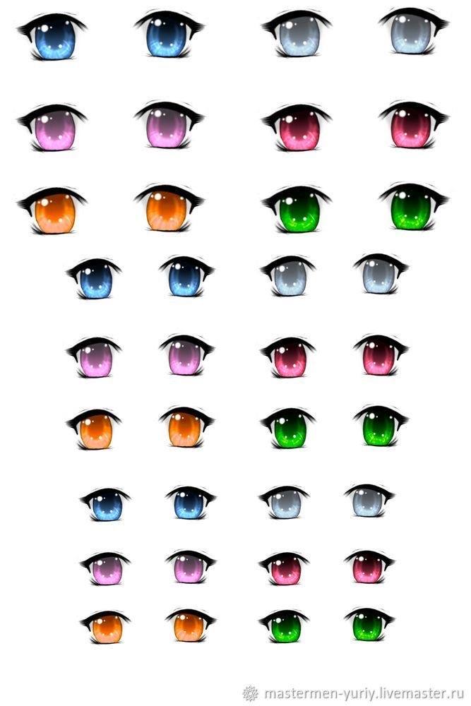 3D Resin self-adhesive eyes