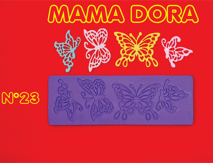Molds Mama Dora n ° 23 Butterfly